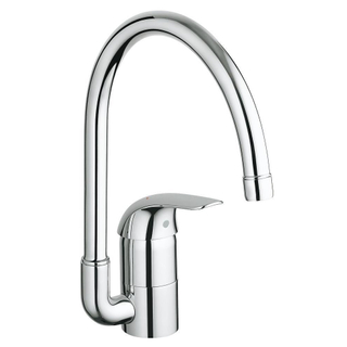 GROHE Euroeco Keukenkraan - hoog - chroom