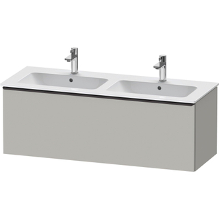 Duravit D-Neo wastafelonderkast 128x44x46.2cm 1 lade Betongrijs Mat