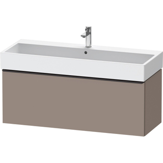 Duravit D-Neo wastafelonderkast 118.4x44x44.2cm 1 lade Basalt Mat