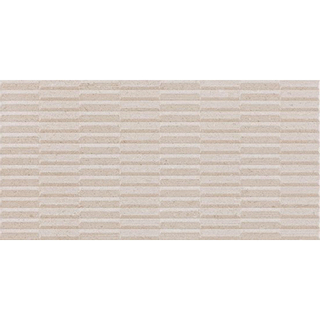 JOS. Blunt Decortegel 30x60cm 8mm witte scherf Cream