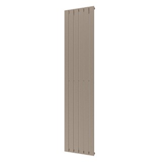 Plieger Cavallino Retto designradiator verticaal enkel middenaansluiting 2000x450mm 999W zandsteen