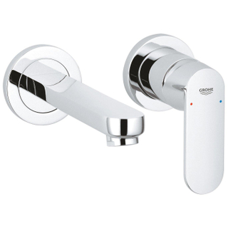 Grohe Eurosmart Cosmopolitan afbouwdeel voor 2 gats wandkraan met uitloop chroom TWEEDEKANS