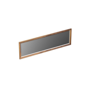 Forzalaqua Reno 2.0 spiegel 160x50cm Rechthoek zonder verlichting met frame Massief Eiken Pure Walnut