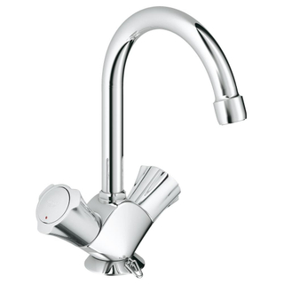 Grohe Costa L wastafelkraan met ketting chroom