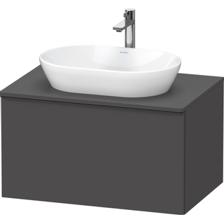 Duravit D-Neo wastafelonderkast 80x45.9x55cm 1 lade Grafiet Mat