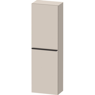 Duravit D-Neo halfhoge kast 40x24x132cm Linksdraaiend Taupe Mat