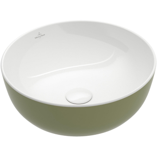 Villeroy & Boch Artis Opzetwastafel Rond 43x13cm Sage Green