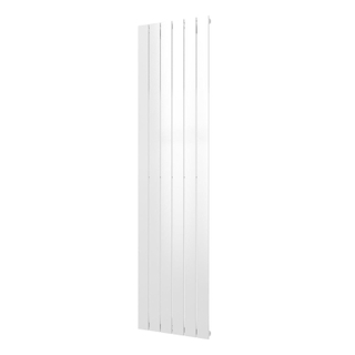 Plieger Cavallino Retto designradiator verticaal enkel middenaansluiting 1800x450mm 910W mat wit