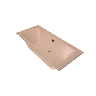 Xenz Robijn Inbouwbad - 180x80cm - inhoud 200L - met afvoer - Bahama beige