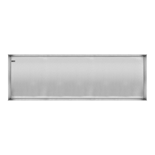 Looox Colour BoX inbouwnis - 90x30x10cm - RVS geborsteld