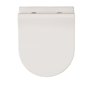 Crosswater Glide II Toiletbril - 46cm - softclose - quickrelease - mat wit