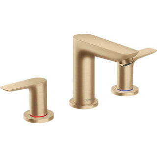 Hansgrohe Talis E wastafelkraan met waste brushed bronze