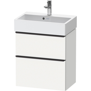 Duravit D-Neo wastafelonderkast 58.4x62.5x37.2cm 2 lades wit Mat