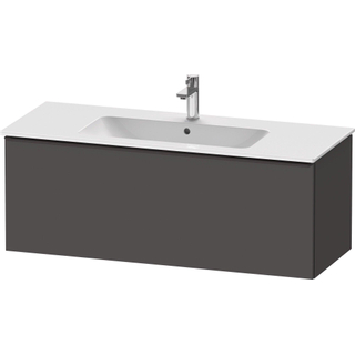 Duravit D-Neo wastafelonderkast 121x44x46.2cm 1 lade Grafiet Mat