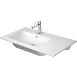 Duravit Me by starck meubelwastafel links met 1 kraangat 83 x 49 cm wit