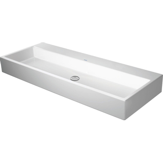 Duravit Vero Air (meubel) wastafel zonder kraangat zonder overloop 120x47cm met WonderGliss wit