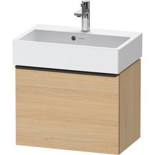 Duravit D-Neo wastafelonderkast 58.4x44x37.2cm 1 lade met softclose Natuur eiken Mat