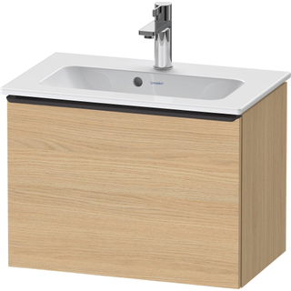 Duravit D-Neo wastafelonderkast 61x44x37.2cm 1 lade Natuur eiken Mat