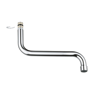 Grohe uitloop t.b.v. 31391002 chroom