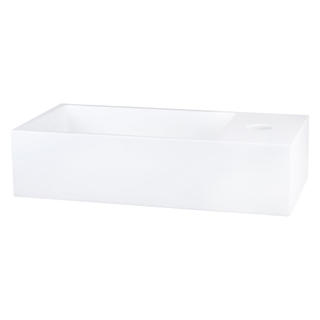 Differnz Solid Fontein Solid surface wit 36 x 18.5 x 9 cm