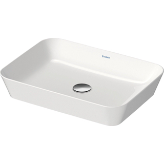 Duravit Cape Cod waskom rechthoekig zonder kraangat zonder overloop 55x40cm mat wit