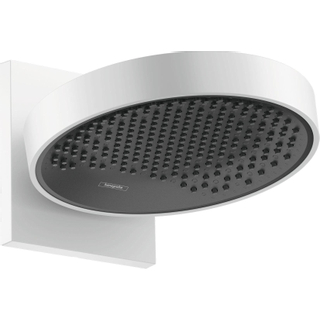 Hansgrohe Rainfinity PowderRain hoofddouche 250 1jet met douchearm 10-30° verticaal kantelbaar Ø25cm EcoSmart mat wit