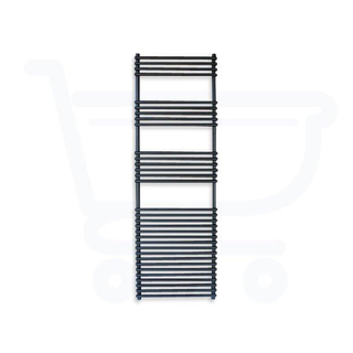 Sanicare TubeOnTube designradiator 180x60cm zwart mat