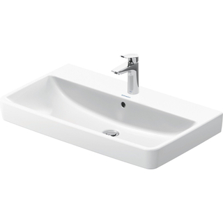 Duravit No.1 wastafel 80x46x17.3cm Hoogglans Wit