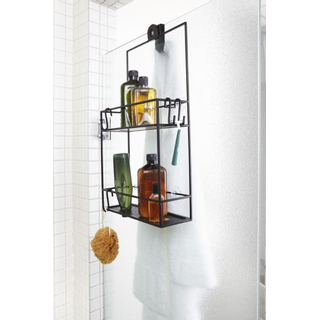 Umbra Cubiko douche etagere 61x31x11cm Staal Zwart