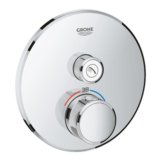 GROHE Grohtherm smartcontrol inbouw douchekraan thermostatisch chroom