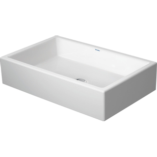 Duravit Vero Air opbouwwastafel geslepen zonder overloop 60x38cm met WonderGliss wit