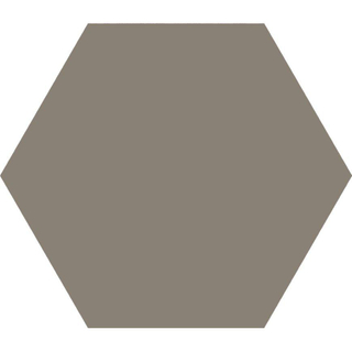 Cifre Ceramica Hexagon Timeless wand- en vloertegel - 15x17cm - 9mm - Zeshoek - Taupe mat