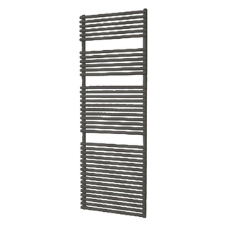 Plieger Florian Nxt M designradiator enkel horizontaal met middenaansluiting 1710x600mm 1046W mat zwart