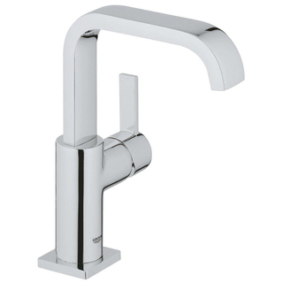 GROHE Allure wastafelmengkraan opbouw - standaard - zonder waste - gladde body - EcoJoy - chroom