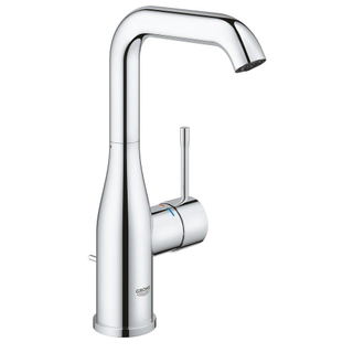 GROHE Essence Wastafelkraan Opbouw - uitloop 12.7cm - L-size - hoge draaibare uitloop - waste - chroom