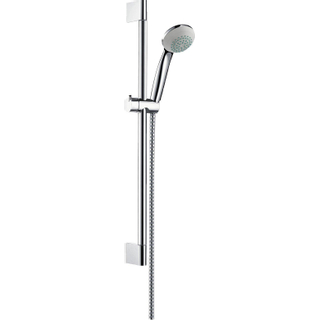 Hansgrohe Crometta 85 Unica glijstangset inclusief Crometta 85 handdouche 1 jet 65cm chroom