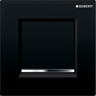 Geberit Type 30 urinoir bedieningsplaat zwart chroom zwart