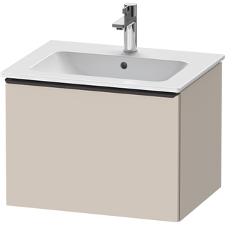 Duravit D-Neo wastafelonderkast 61x44x46.2cm 1 lade Taupe Mat