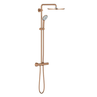 GROHE Euphoria XXL Regendoucheset Opbouw - hoofddouche 31cm - handdouche rond - brushed warm sunset