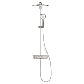 GROHE Euphoria SmartControl Regendoucheset hoofddouche 31cm - hannddouche rond - supersteel