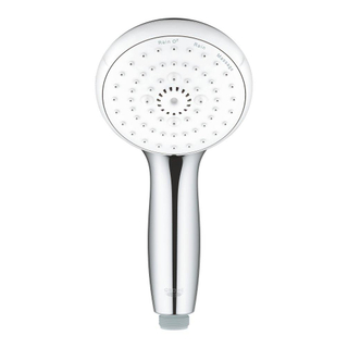 GROHE New Tempesta handdouche met 3 straalsoorten Ø10cm 9.5L/min. chroom/wit