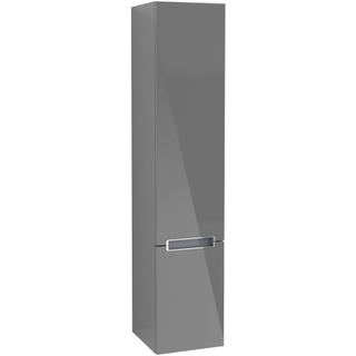 Villeroy & boch Subway 2.0 kast hoog 350x1650x370mm glossy grey