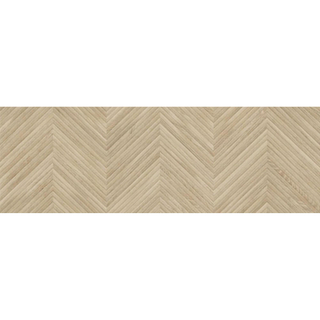 Baldocer Ceramica Larchwood wandtegel - 30x90cm - 10.5mm - Rechthoek - gerectificeerd - Houtlook - Beige Mat