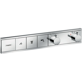 Hansgrohe RainSelect afbouwdeel voor inbouw douchekraan thermostatisch voor 3 functies 52.7x90cm chroom