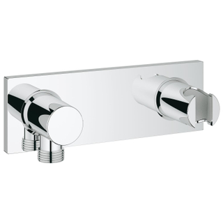 GROHE Grohtherm F afbouwdeel wandaansluitbocht met douchehouder verticaal of horizontaal chroom