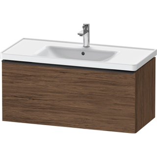 Duravit D-Neo wastafelonderkast 98.4x44x45.2cm 1 lade met softclose Noten (donker) Mat