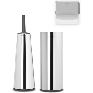 Brabantia ReNew Toiletaccessoireset 3-delig brilliant Steel