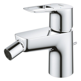 GROHE BauLoop 1-gats bidetkraan m. waste chroom