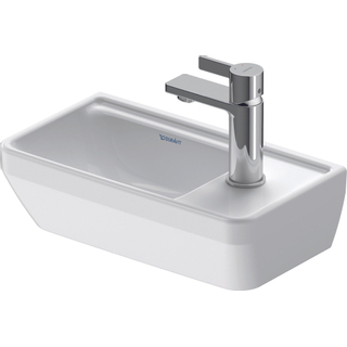 Duravit D-Neo Fonteinbak met wondergliss 40x22x14cm 1 kraangat rechthoek Keramiek Wit