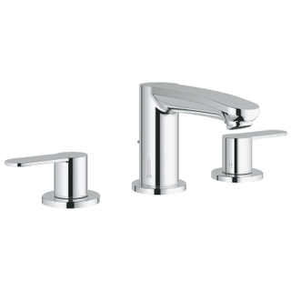 GROHE Eurostyle Cosmopolitan 3 gats wastafelkraan met waste chroom OUTLET